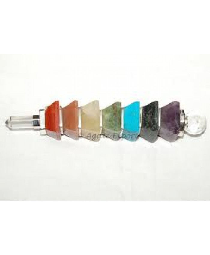 Crystal 7 Chakra Stick